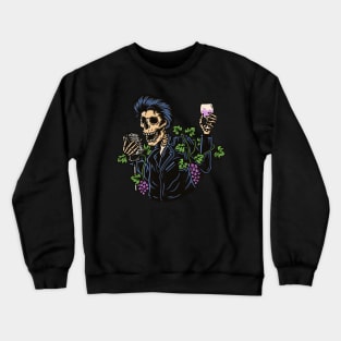 Rock n wine Crewneck Sweatshirt